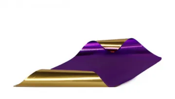 Violet Foiled 6x12 paper, 4 Sheets